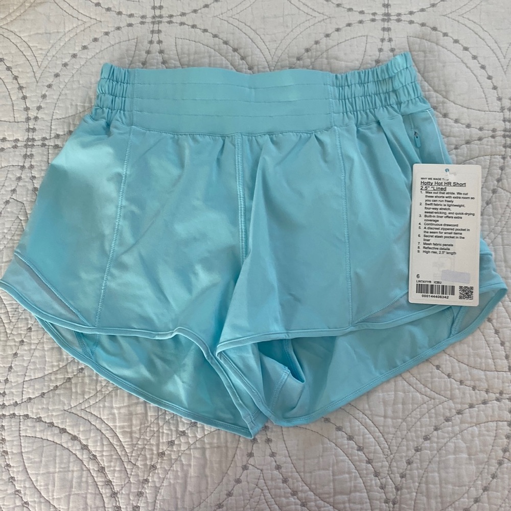 Icing Blue Lululemon Shorts